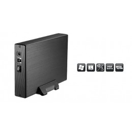 TOOQ CARCASA TQE 3527B 3.5 USB 3.0 SATA NEGR