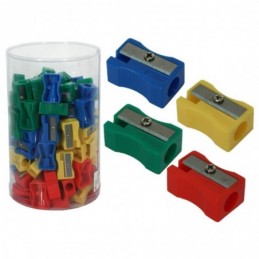 AFILALAPIZ PLASTICO 1 USO COLORES SURTIDOS