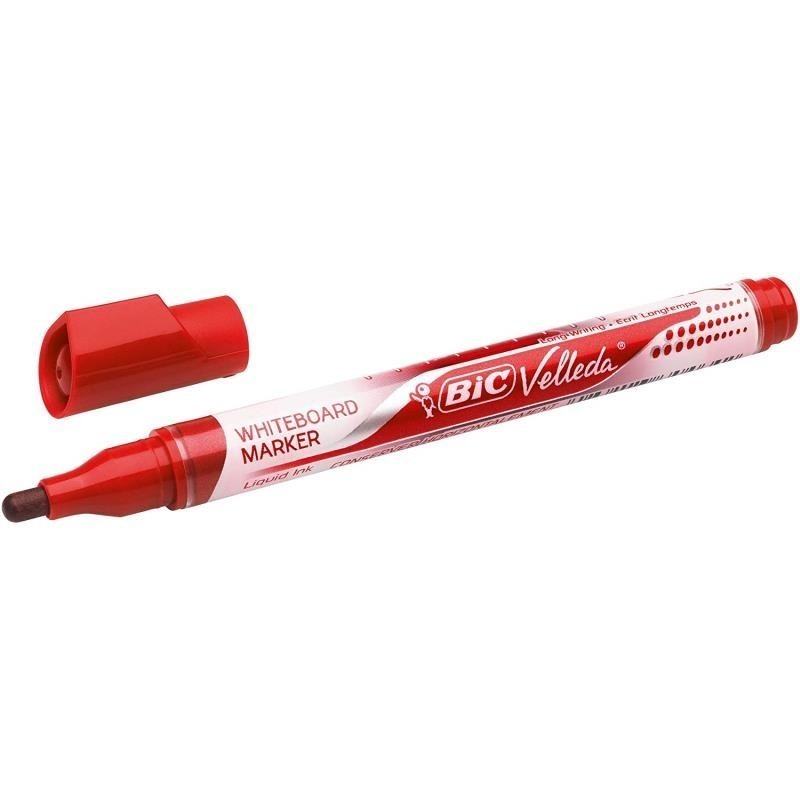 ROTULADOR BIC VELLEDA LIQUID ROJO