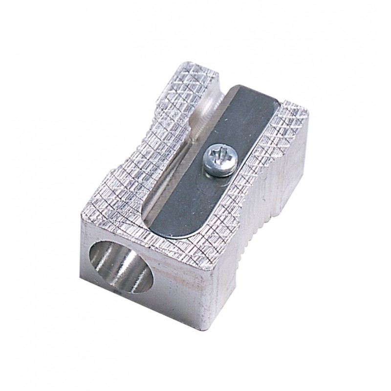 SACAPUNTAS METAL CUADRADO 1 USO