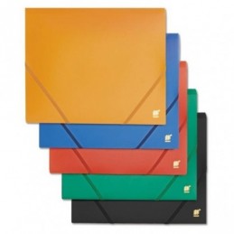 PP CARPETA GOMAS Y SOLAPAS TRANSP. CUARTO