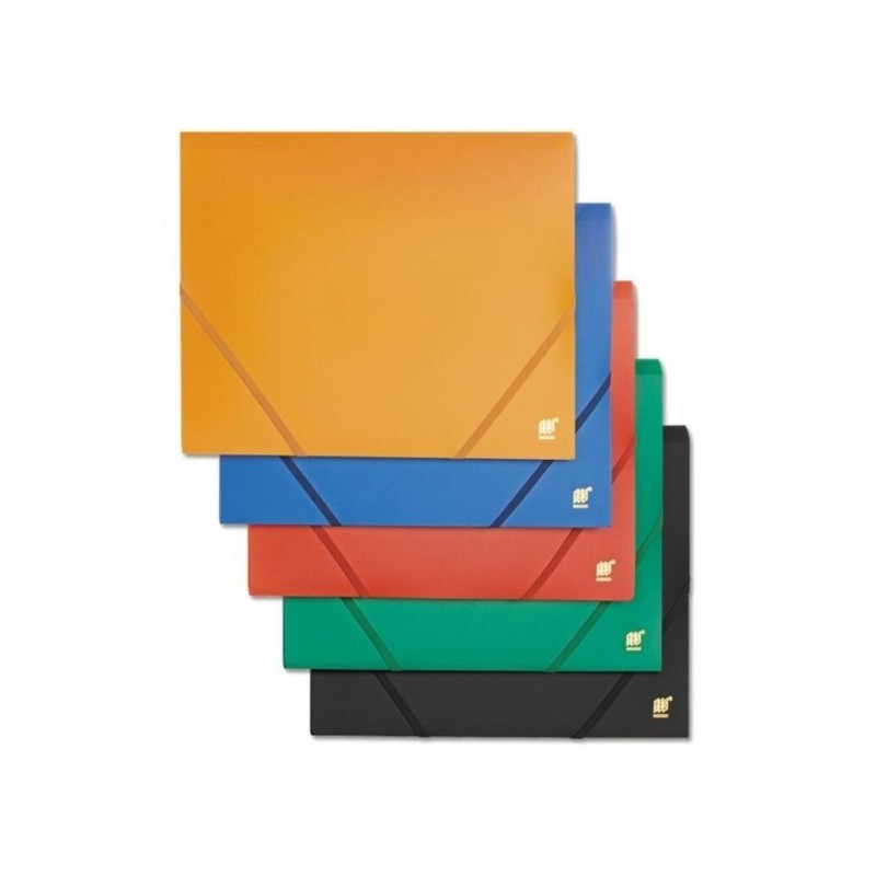 PP CARPETA GOMAS Y SOLAPAS TRANSP. CUARTO