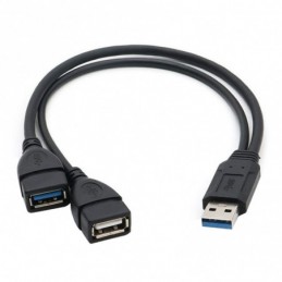 ADAPTADOR MACHO USB 2.0 A HEMBRA USB 3.0