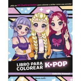 LIBRO PARA COLOREAR K-POP