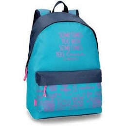 MOCHILA ADAP. 42CM NIÑA AZUL