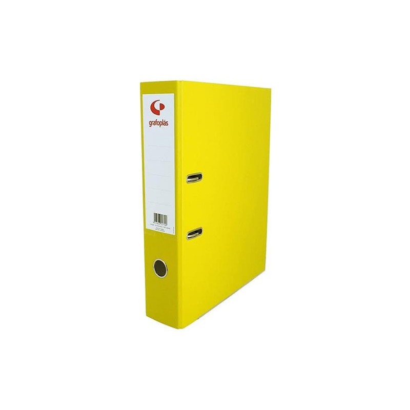 ARCHIVADOR AZ PLASTICO FOLIO AMARILLO