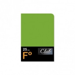 SUBCARPETA FOLIO 220 GR VERDE PACK 25UDS