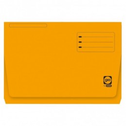 SUBCARPETA FOLIO 220 GR NARANJA PACK 25UDS