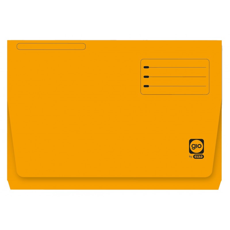SUBCARPETA FOLIO 220 GR NARANJA PACK 25UDS