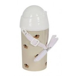 BOTELLA 500ml APERTURA AUTOM. CON PAJITA DOG
