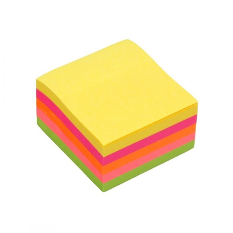 TACO ADHESIVO NEON 50x50 MM 250H