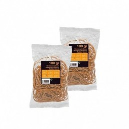 GOMAS ELASTICAS OFFICE BOLSA 100GRS NUMERO 15