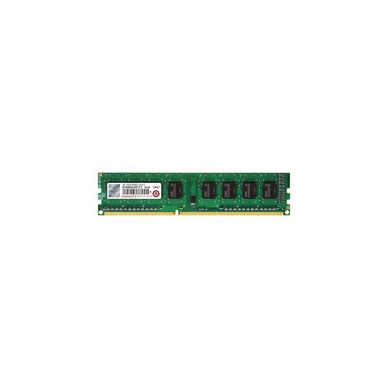 MEMORIA RAM TRANSCEND 4GB DDR3 1600 UDIMM 1R