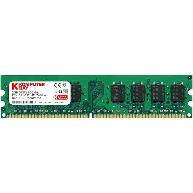 KOMPUTER BAY DDR2 800 NON ECC 2GB