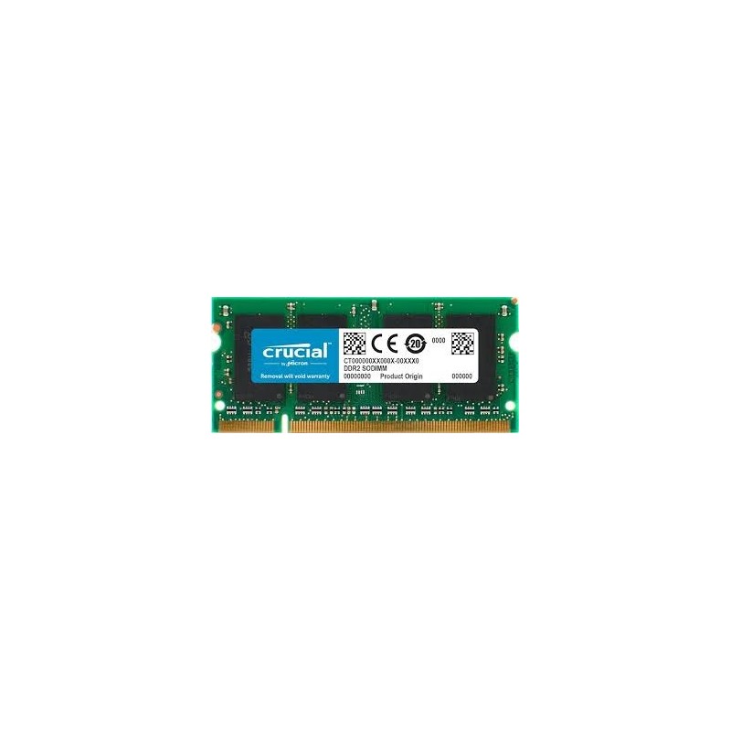 CRUCIAL SODIMM DDR2 2GB 667HZ CL5 PC2 5300