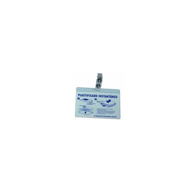 IDENTIFICADOR COLGANTE PINZA PLASTIFICADO INSTANTA