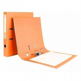 CARPETA CARTON A4 2AR 25 NARANJA