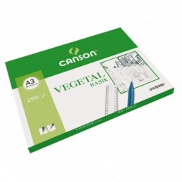 PAPEL VEGETAL A3 90/95 250 und