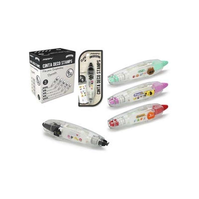 CINTA DECO STAMPS 6MMx4M SCRAPBOOKING
