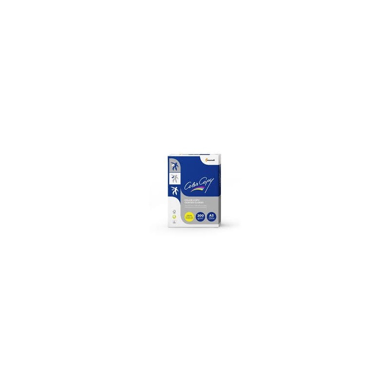 PAPEL A3 COLOR COPY GLOSSY 200GR 250HOJAS