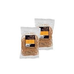 GOMAS ELASTICAS OFFICE BOLSA 100GRS NUMERO 12