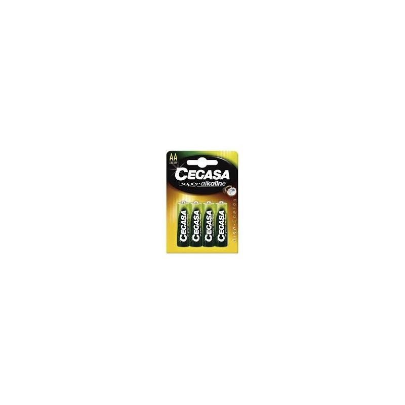 PILAS CEGASA SUPER ALKALINA AA LR6 1.5V