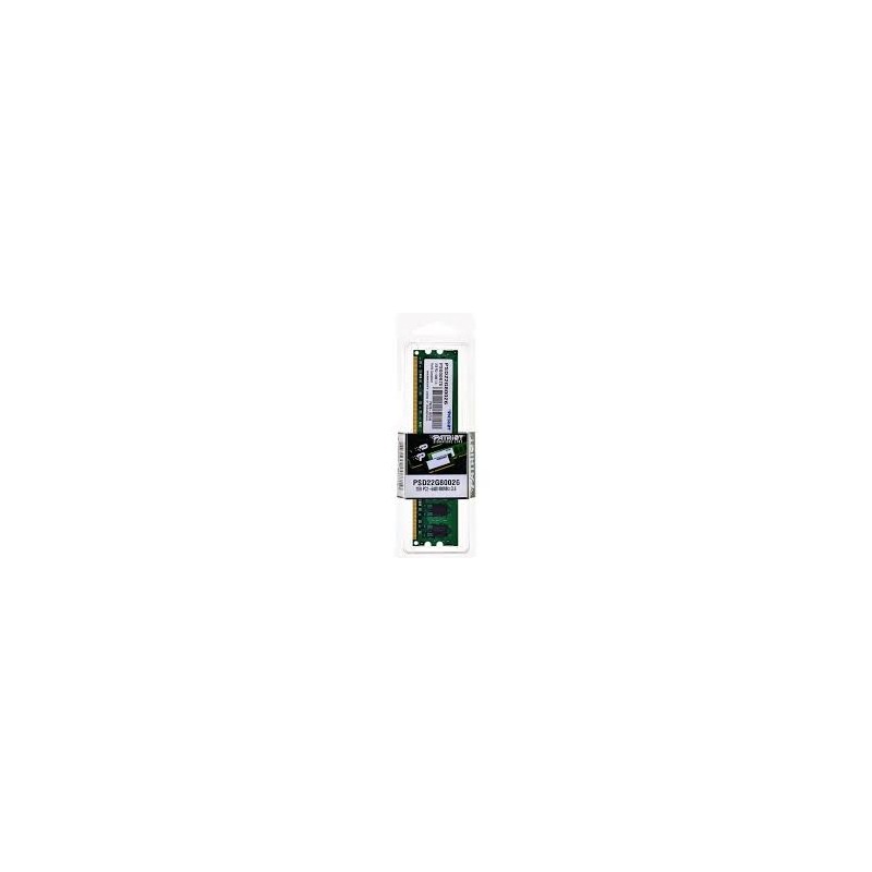 MODULO DDR2 800 2GB CL6 PATRIOT