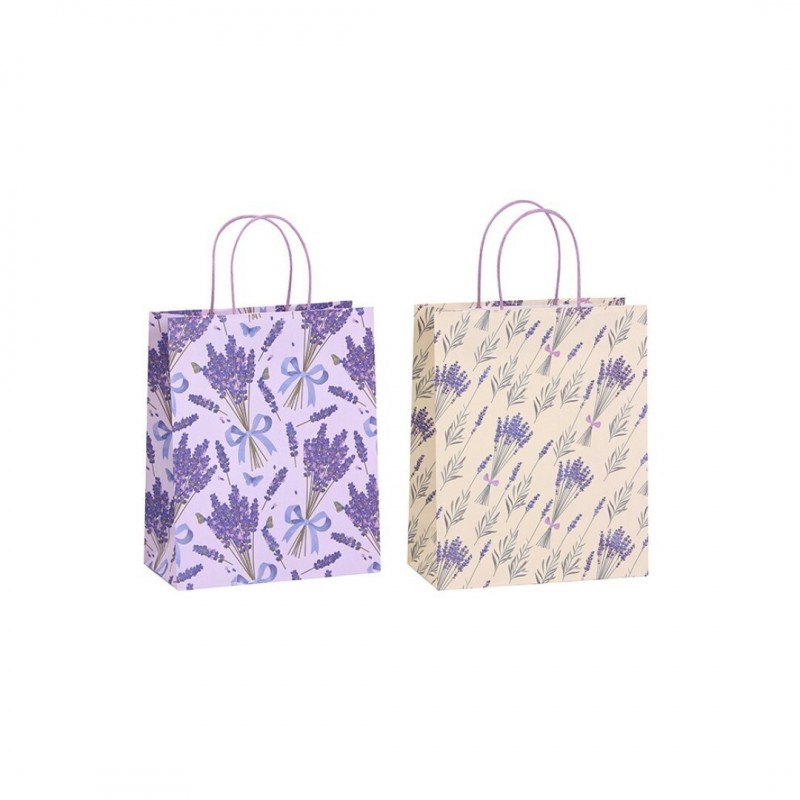 BOLSA KRAFT REGALO LAVANDA