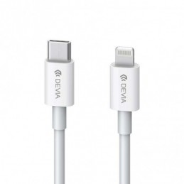 CABLE DEVIA SMART PD TIPO C - LIGHTNING 20V 3A 1MT