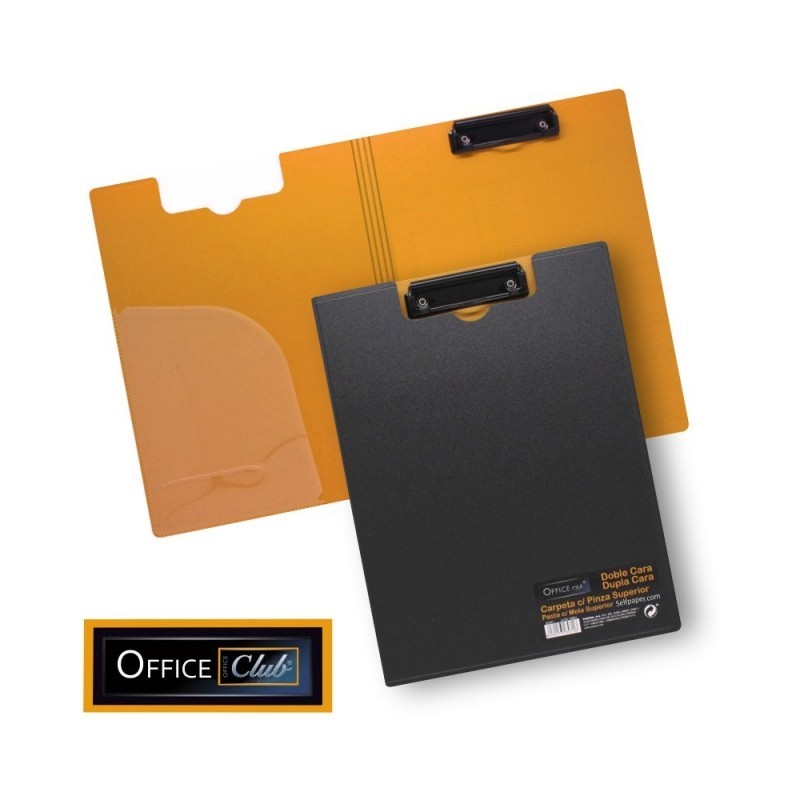 OFFICE CLUB PP CARPETA C/ PINZA SUP. SUO NEGRA/NAR
