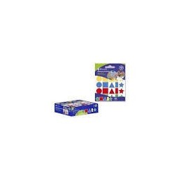 GOMETS ADHESIVOS SURTIDOS 20MM 6 HOJAS/BOLSA