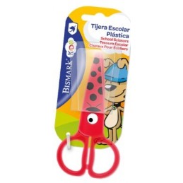 TIJERA ESCOLAR BISMARK PLASTICA 5 PULGADAS