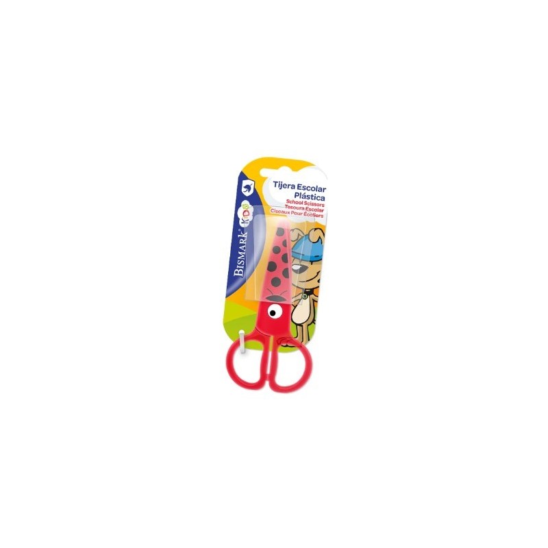 TIJERA ESCOLAR BISMARK PLASTICA 5 PULGADAS