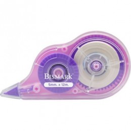 CINTA CORRECTORA BISMARK 12MTS PASTEL