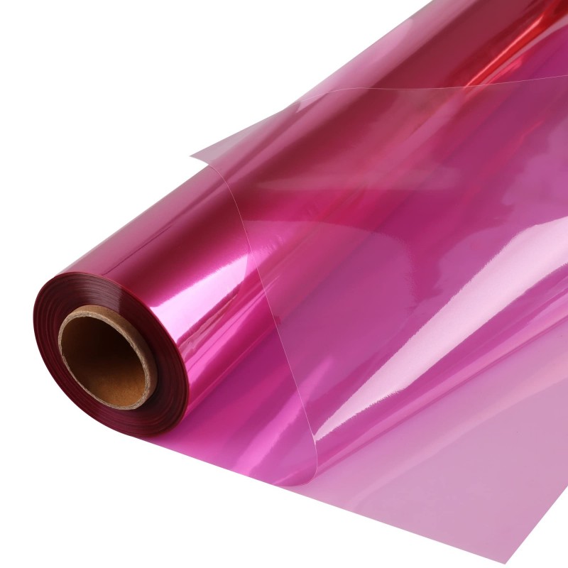 PAPEL CELOFAN ROLLO ROSA