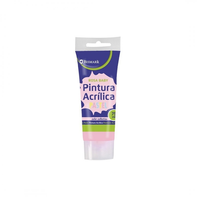 PINTURA ACRILICA PASTEL 75 ML ROSA