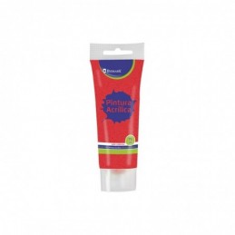 PINTURA ACRILICA 75 ML ROJO CON GLITTER