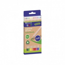 NATURAL COLOR LAPICEROS MADERA 12 COLORES BASIC