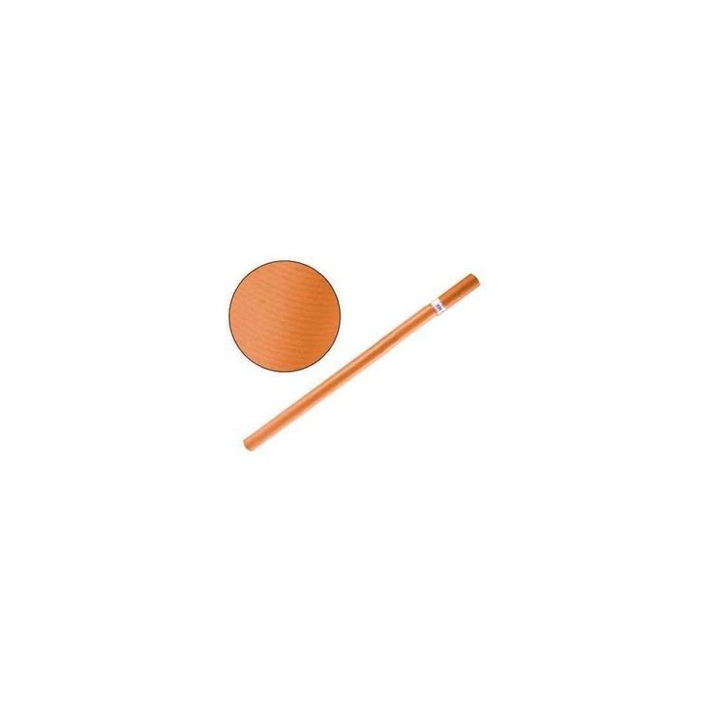 PAPEL KRAFT FUSION 1x3  NARANJA VERJURADO