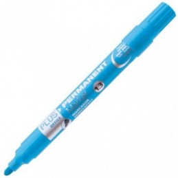 ROTULADOR PLUS MARKER 1.3 CELESTE PERMANENTE