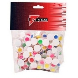 BOLSA 50 OJOS COLORES 10mm