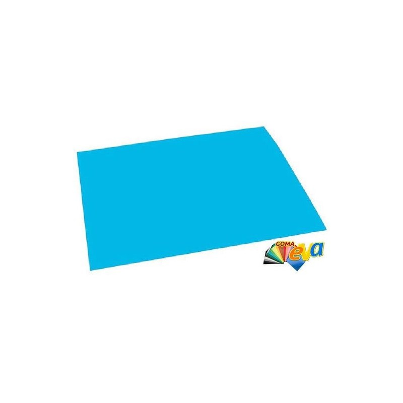 PLANCHA EVA 40x60 AZUL CLARO