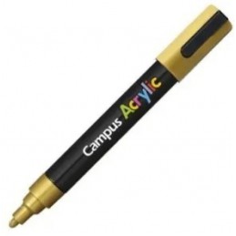 ROTULADOR CAMPUS ACRYLIC ORO 2MM