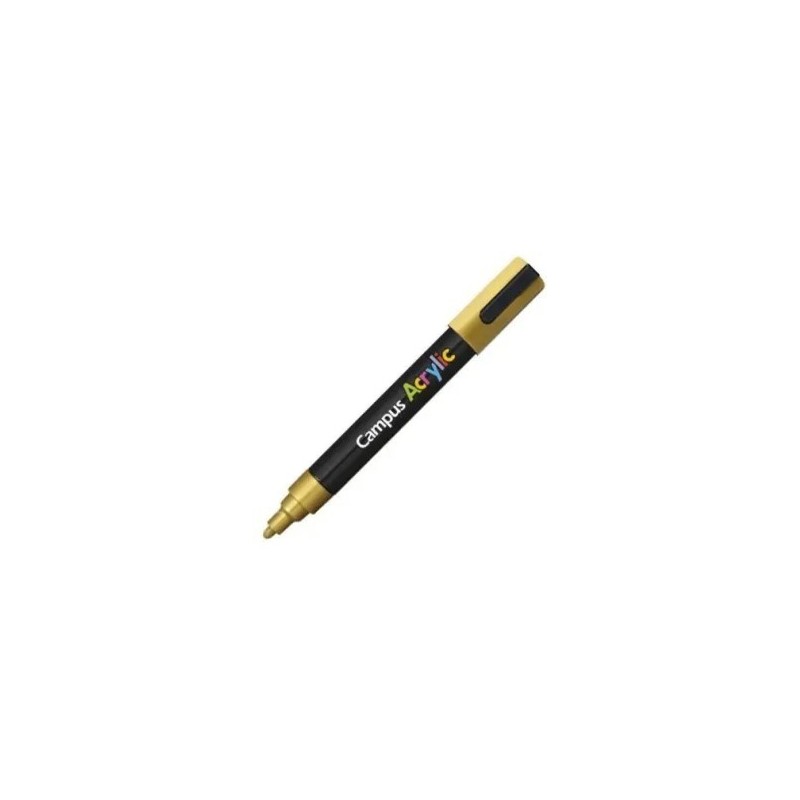 ROTULADOR CAMPUS ACRYLIC ORO 2MM