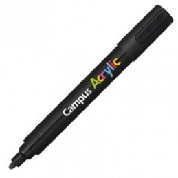 ROTULADOR CAMPUS ACRYLIC NEGRO 2MM