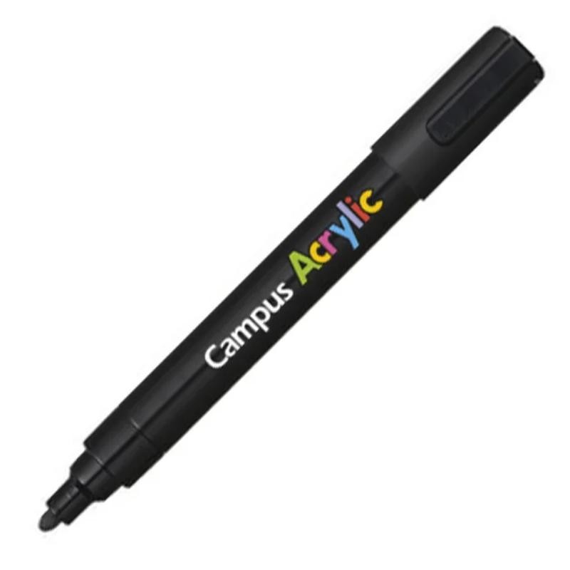 ROTULADOR CAMPUS ACRYLIC NEGRO 2MM