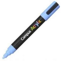 ROTULADOR CAMPUS ACRYLIC AZUL 2MM