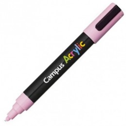 ROTULADOR CAMPUS ACRYLIC ROSA PASTEL 2MM