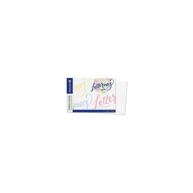 CUADERNO LETTERING PASTEL A5+6ROTUS+PLANTILLA