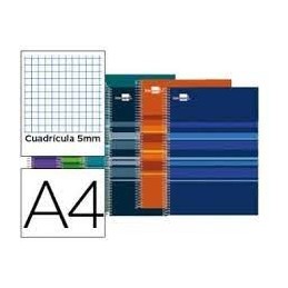 BLOC ESPIRAL A4 MIRO CLASICC TAPA DURA 5mm 160H 60